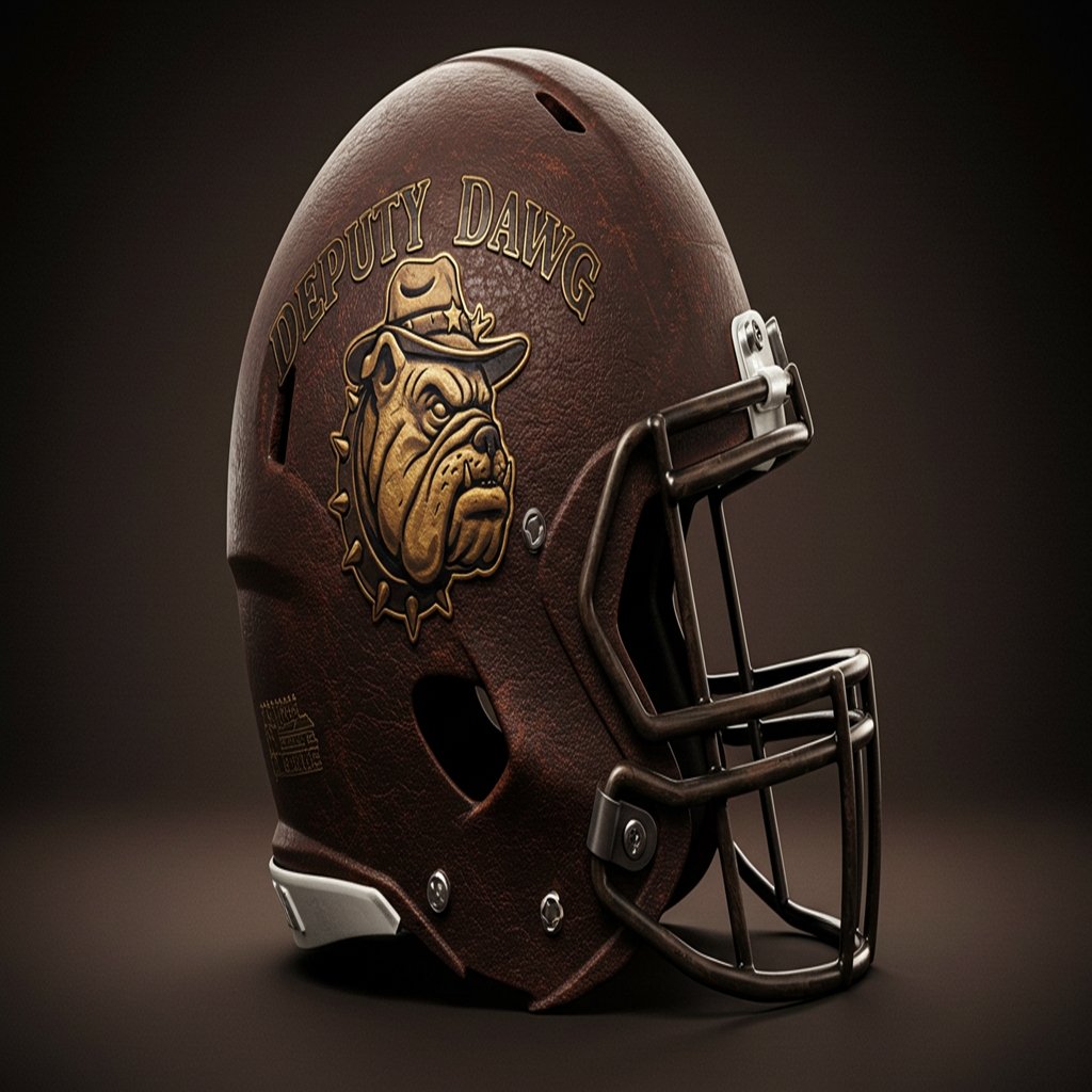 Deputy Dawg helmet