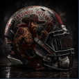 Tattooed Outlaws helmet
