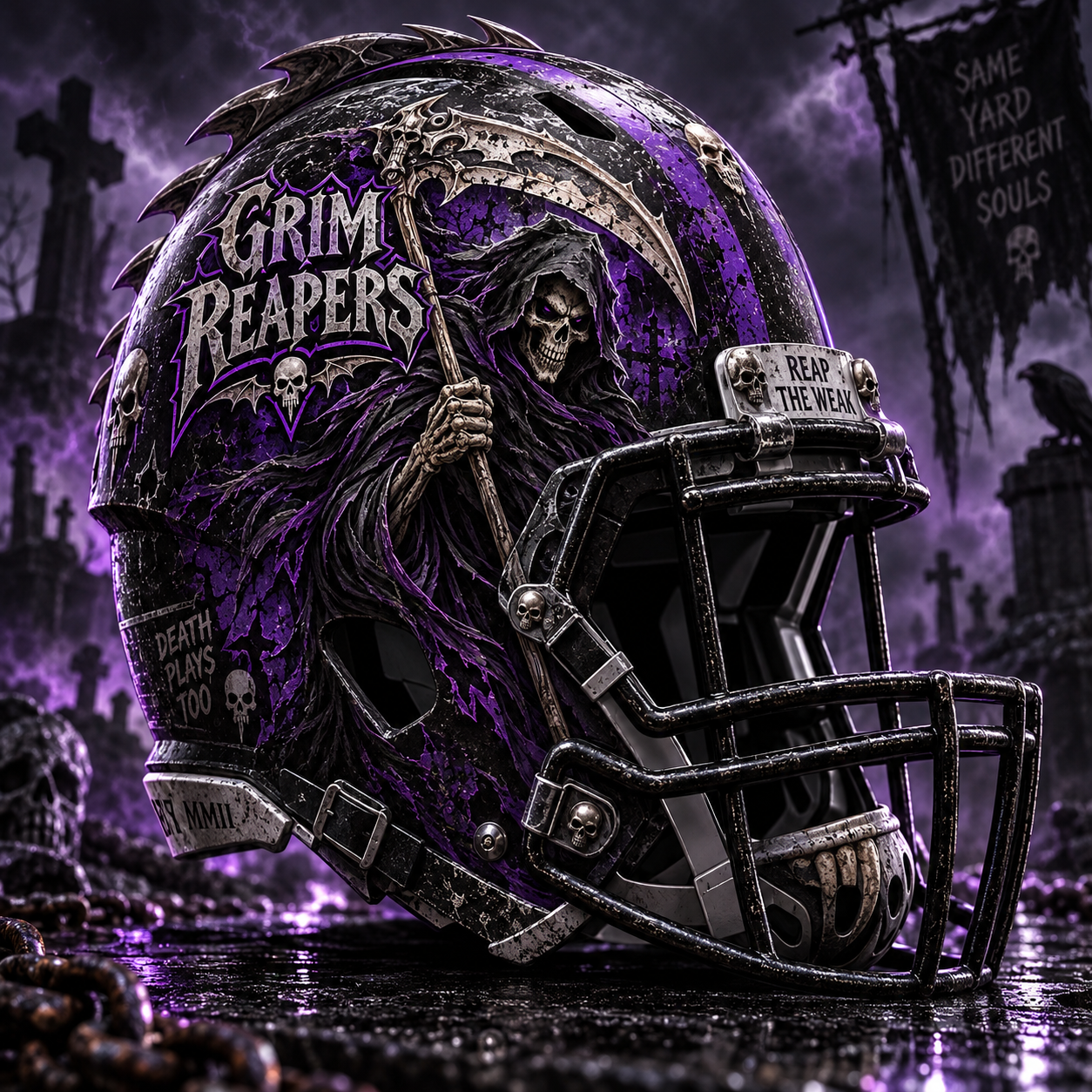 Grim Reapers helmet