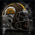 Super Simians helmet
