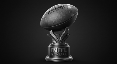 FMFFL runner-up trophy